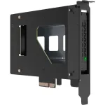 ICY Dock ToughArmor MB111VP-B - mobiilne m&auml;lu raam - and2 / and3 SSD Mobiilraam - 2.5 (6,4 cm) - NVMe - PCIe 4,0 x4 - Must (MB111VP-B)