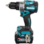 Makita HP001GD201 XGT 40 V akutoitega l&ouml;&ouml;kpuur-kruvikeeraja, 2 akut, laadija