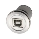 EXSYS EX-49192 Metallist USB 2.0 Type-B emane-emane paneelipaigaldusadapter