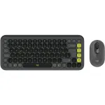 Logitech POP ICON COMBO Swiss, Grafit/Roheline, Bluetooth, &Scaron;veits, 920-013275