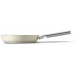 Smeg FPF2402CRM praepann, 24 cm, keraamiline, roostevabast terasest k&auml;epide, matt kreem