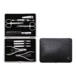 Manik&uuml;&uuml;ri-pedik&uuml;&uuml;ri t&ouml;&ouml;riistakomplekt ZWILLING 97509-004-0 Roostevaba teras Must