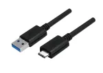 UNITEK Y-C474BK USB-kaabel USB 3.2 Gen 1 (3.1 Gen 1) 1 m USB A USB C Must