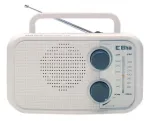 Radio Eltra DANA valge &ndash; kaasaskantav analoograadio, kompaktne lauakujundus