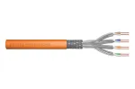 DIGITUS paigalduskaabel - Cat 7 - S/FTP - AWG 23/1 - simplex - 500 m - Oranž