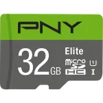 MicroSDHC-kaart PNY Elite 32GB klass 10 UHS-I P-SDU32GU185GW-GE