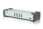 ATEN 4-pordiline USB 3.1 Gen 1 DisplayPort 1.1 KVMP&trade; l&uuml;liti k&otilde;lariga (KVM-kaablid kaasas)