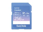 SanDisk Creator SD-m&auml;lukaart UHS-II 256GB, kiired edastuskiirused kuni 280 MB/s