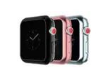 Kaitse&uuml;mbris Devia Gold-plated series V2 Apple Watch 44mm, roosakuldne viimistlus