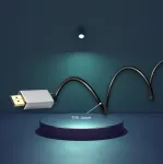 DisplayPort&ndash;HDMI-kaabel Helos 288453, 1,0 m, digitaalne video