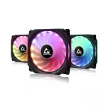 Chieftec CF-3012-RGB arvutijahutuss&uuml;steem Arvutikorpuse ventilaator 12 cm Must