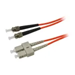 Synergy 21 1.0m OM2 ST - SC - ST - SC - M&auml;nnlich/m&auml;nnlich - OM2 - Orange - Multi-mode (S216252)