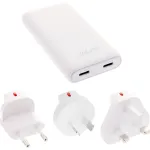 USB toiteplokk laadija InLine 31519C Dual USB-C 65W - kaks USB-C porti, 65 W koguv&auml;ljund