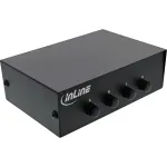 InLine jadapordil&uuml;liti manuaalne 4-pordiline RS232 9-kontaktiline Sub-D juhtmega