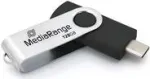 MEDIARANGE USB-m&auml;lupulk USB 3.2 Gen1 USB-C 128 GB - 128 GB (MR1954)