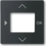 BUSCH JAEGER 2CKA006430A0389 - Schwarz - Kunststoff - Matte - Busch-Jaeger - 6455-101 6456-101 1098 U-101 1098 UF-101 6465 U-101 CO2 1091 U - 1 St&uuml;ck(