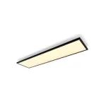Nutikas laevalgusti Signify Philips Aurelle Ristk&uuml;likukujuline Paneel &mdash; Bluetooth/Zigbee, 1200&times;300&times;48 mm, must