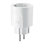SwitchBot Plug Mini (EU) nutipistikupesa, Matter &uuml;le Wi-Fi, Bluetooth, energiatarbimise j&auml;lgimine, valge