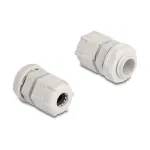Kaablitihend M12 DELOCK hall plastikust pakis 10 tk