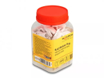 V&otilde;rgukaabel DeLOCK RJ45 modulaarpistik 25 tk komplekt Cat.7 Kuld Valge