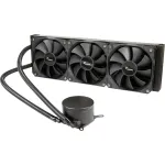 Integreeritud vedelikjahutus protsessorile INTER-TECH B-360 120 mm ventilaatoriga, h&uuml;drauliline laager, must