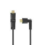 Hama 00205011 HDMI-kaabel, A-t&uuml;&uuml;p (standard), 1,5 m, must