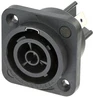 Neutrik NAC3FPX-TOP - Must - pol&uuml;amiid - Roostevaba teras - Vask - vasesulam - IP65 - 2,5 mm&sup2; (NAC3FPX-TOP)