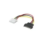 Wentronic Goobay Sisemine PC-toitekaabel, Kollane-Punane - 13,30 cm (5,25) &Uuml;hendus > SATA-pistik (93634)