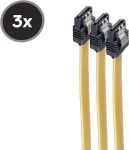 SATA andmekaabel ShiverPeaks BS78246-0.5Y-3 6 Gb/s metallklambriga, 0,5 m