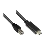 Good Connections USB2.0 kaabel C-B must 1,8m