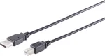 USB 2.0 kaabel ShiverPeaks 13-23025 &mdash; USB A USB B-le, 1 m, must