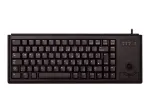 CHERRY G84-4400 klaviatuur Universaalne USB QWERTY USA inglise Must