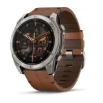 Garmin Fenix 8 3,56 cm (1,4) AMOLED 51 mm digitaalne 454 x 454 pikslit puutetundlik titaan Wi-Fi GPS (satelliit)
