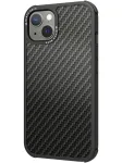 Hama Robust Real Carbon mobiiltelefoni &uuml;mbris 15,5 cm (6,1 tolli) kate must