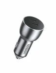 Autolaadija Ugreen 70594 universaalne hall 12/24V 2x USB USB-C