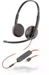 Headset HP POLY Blackwire 3225 &mdash; juhtmega USB USB-C, peakomplekt, 20&ndash;20000 Hz, 121 g, must