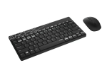 Klaviatuuri ja hiire komplekt Rapoo 8000M Universaalne Bluetooth QWERTZ Saksa Must