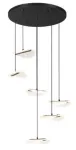 MILALI 44cm Pendant Lamp Matte Black E27
