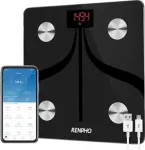 Renpho nutikas vannitoakaal rakendusega - must (ES-30M-US)