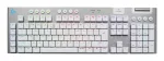 Logitech G G915 X LIGHTSPEED klaviatuur M&auml;ngimine USB RF Wireless Bluetooth QWERTY US International Valge