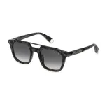 Philipp Plein meeste p&auml;ikeseprillid SPP001M510721 - Must atsetaatraam, hallid l&auml;&auml;tsed 51mm