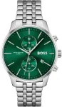 BOSS Men's Skymaster Chronograph Watch 1513975 42mm Stainless Steel Blue Dial