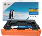 G&G &uuml;hilduv toonerikassett HP 37A / CF237A must, 11 000 lehek&uuml;lge