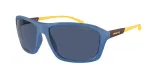 ARNETTE AN4329-290280 Meeste ristk&uuml;likukujulised polariseeritud p&auml;ikeseprillid mattmust/hall 63mm