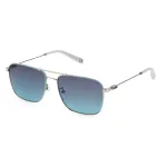 FILA SFI456-580579 Meeste ristk&uuml;likukujulised p&auml;ikeseprillid - must raam, suitsul&auml;&auml;tsed, UV400 kaitse