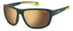 Polaroid PLD7049SGP7 Unisex Ristk&uuml;likukujulised P&auml;ikeseprillid - Must Raam Hall Polariseeritud L&auml;&auml;ts 62mm