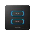 MIBOXER ESW2B 2-Gang Smart Switch LED Remote Control with WiFi and 2,4GHz Motion Sensor and Dimmer