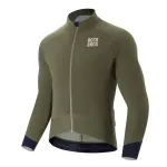 ROCKBROS YDWT014 Winter Fleece Double-Layer Cycling Jacket XL Green
