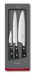 Victorinox Grand Ma&icirc;tre 3-osaline kokanuga komplekt, must (7.72 43.3)