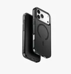 UNIQ Clario &uuml;mbris iPhone 17 Pro Max jaoks, MagClick laadimine, must